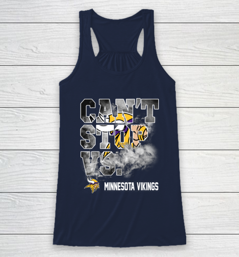 NFL Minnesota Vikings Can't Stop Vs Racerback Tank 8