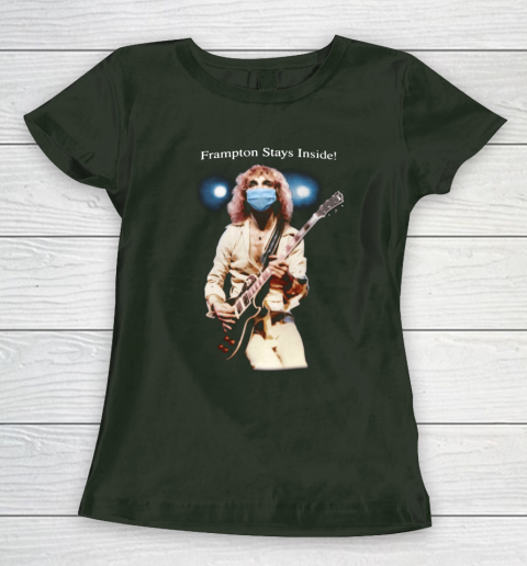 Peter Frampton Covid Stays Inside Women's T-Shirt 4
