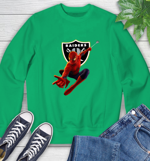 Green raiders hoodie store