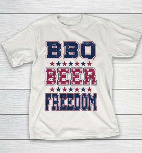 BBQ Beer Freedom Youth T-Shirt 2