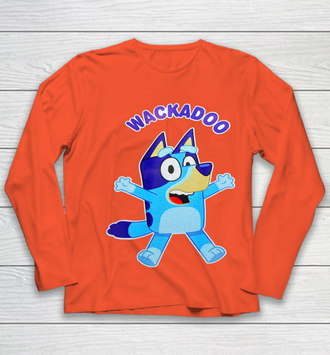 Wackadoo Blueys Love Fathers Day Gift Youth Long Sleeve 2