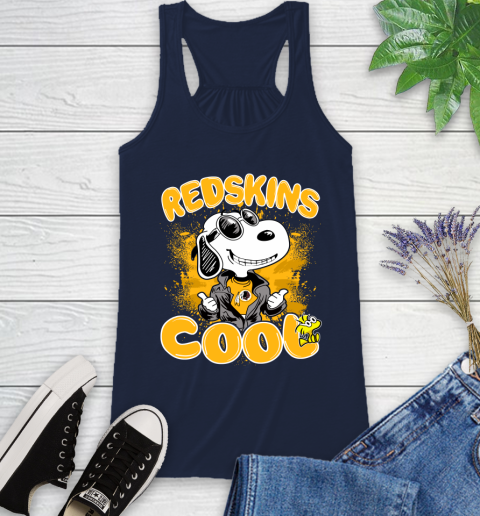 NFL Football Washington Redskins Cool Snoopy Shirt Racerback Tank 8