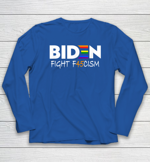 Biden Fight F45cism Shirt Biden Fight Fascism Anti Trump Long Sleeve T-Shirt 6 Biden Fight F45cism Shirt Biden Fight Fascism Anti Trump Long Sleeve T-Shirt - Image 6