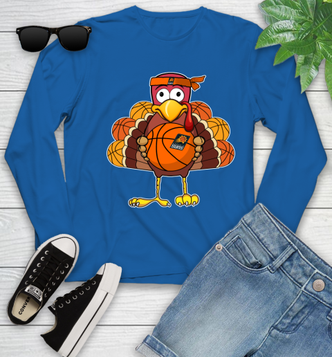 Phoenix Suns Turkey thanksgiving day Youth Long Sleeve 9