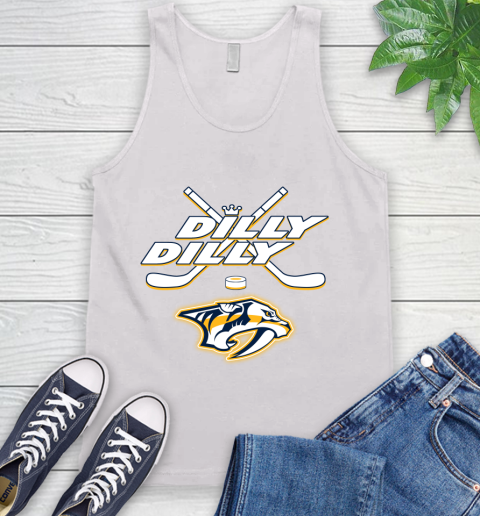 NHL Nashville Predators Dilly Dilly Hockey Sports Tank Top