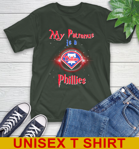 MLB Baseball Harry Potter My Patronus Is A Philadelphia Phillies T-Shirt 6