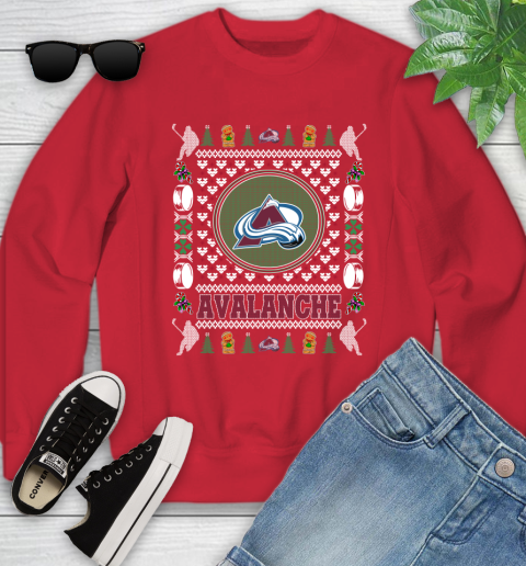 Colorado Avalanche Merry Christmas NHL Hockey Loyal Fan Ugly Shirt 122