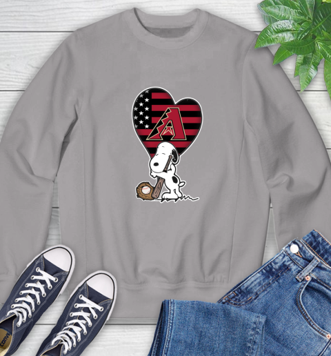 Washington Capitals MLB Baseball The Peanuts Movie Adorable Snoopy Sweatshirt 5