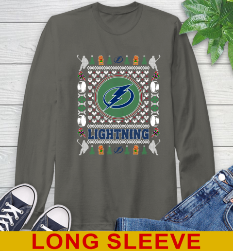 Tampa Bay Lightning Merry Christmas NHL Hockey Loyal Fan Long Sleeve T-Shirt 10