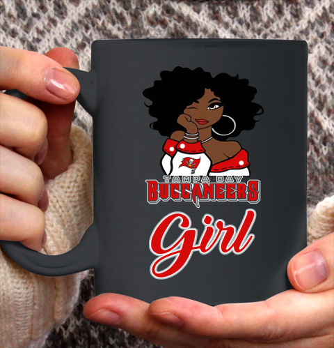Tampa Bay Buccaneers Girl NFL Ceramic Mug 11oz 3