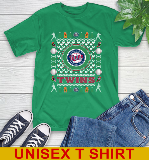 Minnesota Twins Merry Christmas MLB Baseball Loyal Fan T-Shirt 7