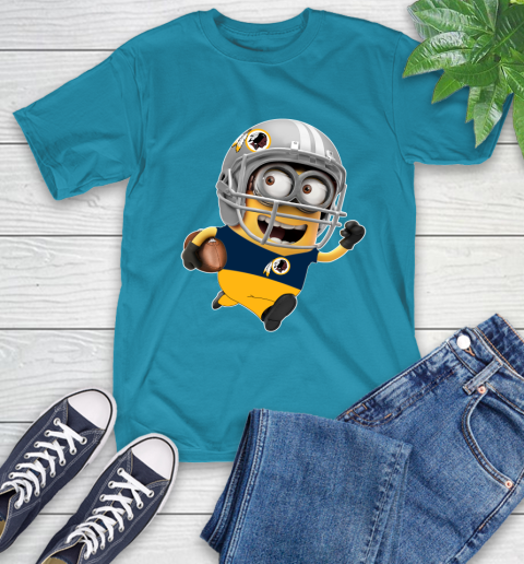 NFL Washington Redskins Minions Disney Football Sports T-Shirt 8