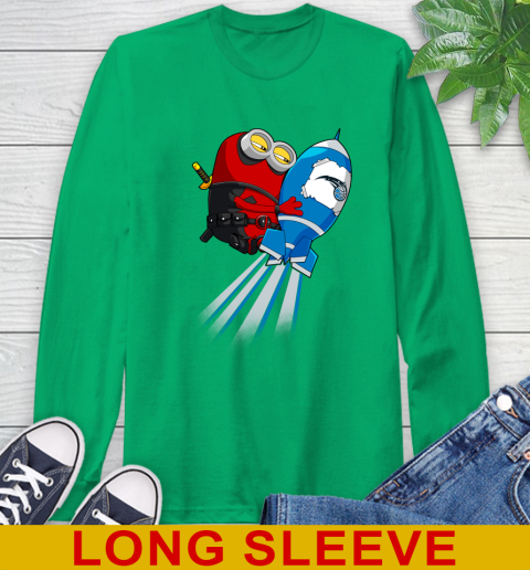NBA Basketball Orlando Magic Deadpool Minion Marvel Shirt Long Sleeve T-Shirt 8