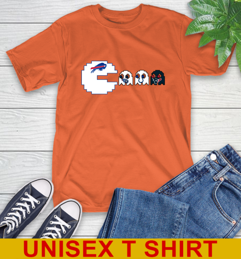 Buffalo Bills NFL Football Pac Man Champion T-Shirt 5