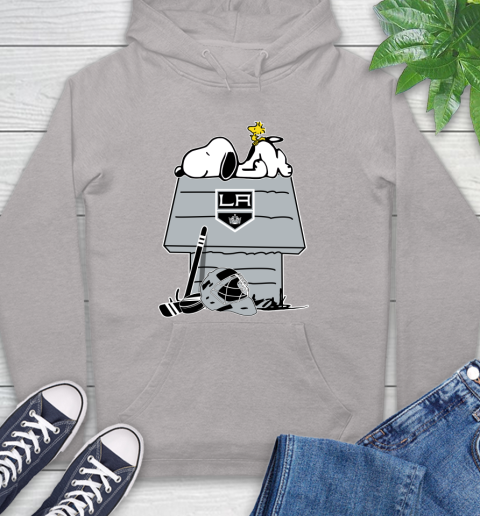 Los Angeles Kings NHL Hockey Snoopy Woodstock The Peanuts Movie Hoodie 12