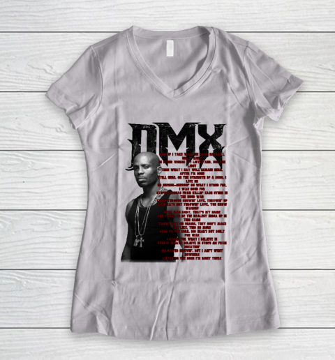 DMX RIP, DMX R.I.P, DMX RIP SHIRT, DMX R.I.P Women's V-Neck T-Shirt