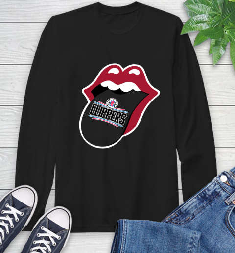 LA Clippers NBA Basketball Lips I Root For My Team Adoring Fan 59