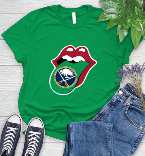 Buffalo Sabres NHL Hockey Lips I Root For My Team Adoring Fan 96