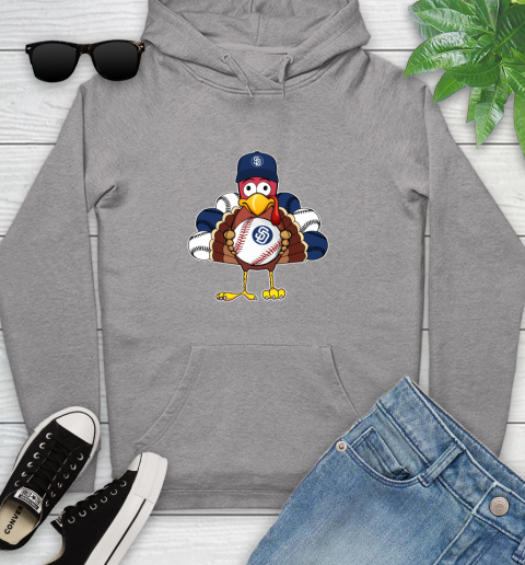 San Diego Padres Turkey thanksgiving Youth Hoodie 6