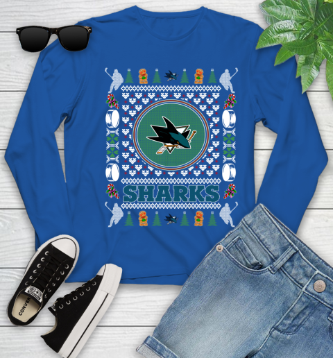 San Jose Sharks Merry Christmas NHL Hockey Loyal Fan Ugly Shirt 133