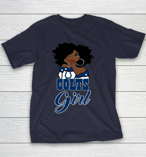 Indianapolis Colts Girl NFL Youth T-Shirt 4