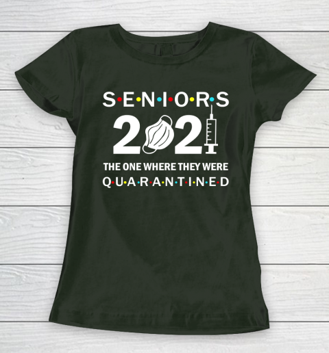 Senior Class of 2021 Graduation Quarantine Women s T Shirt