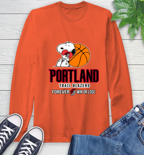 NBA The Peanuts Movie Snoopy Forever Win Or Lose Basketball Portland Trail Blazers_000 62