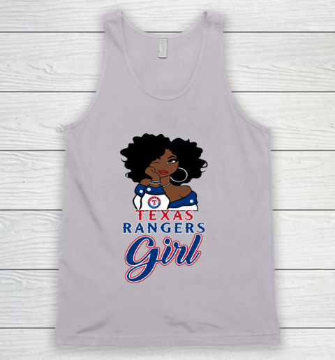 Texas Rangerss Girl MLB Tank Top 4