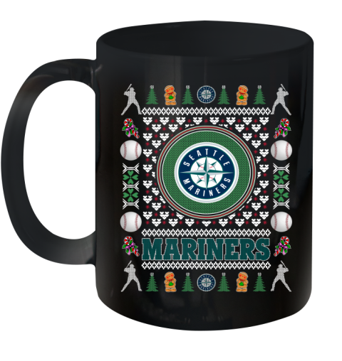 Seattle Mariners Merry Christmas MLB Baseball Loyal Fan Ceramic Mug 11oz