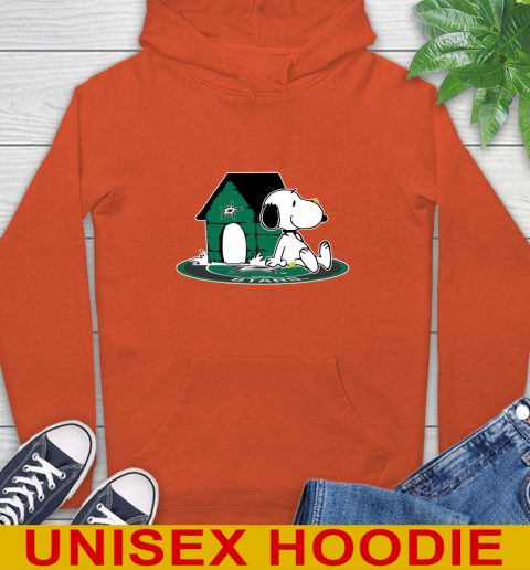 NHL Hockey Dallas Stars Snoopy The Peanuts Movie Shirt Hoodie 5