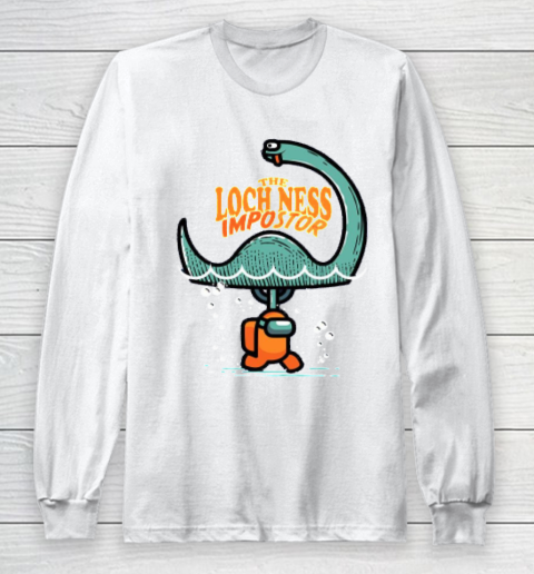 Among Us Shirt The Loch Ness Impostor Long Sleeve T-Shirt