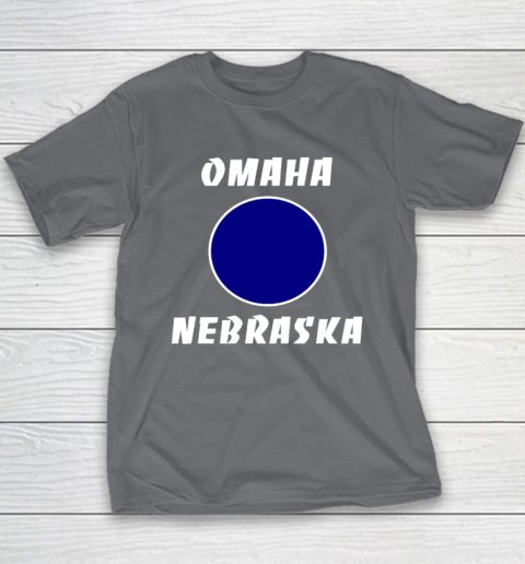 Nebraska Blue Dot Democratic 2nd District Omaha Youth T-Shirt 5