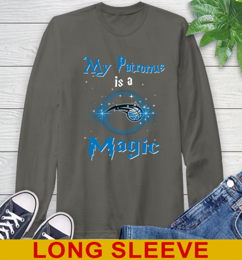 NBA Basketball Harry Potter My Patronus Is A Orlando Magic Long Sleeve T-Shirt 10