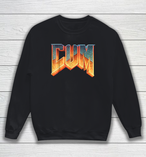 Dooms Cum Vintage Game Lover Sweatshirt