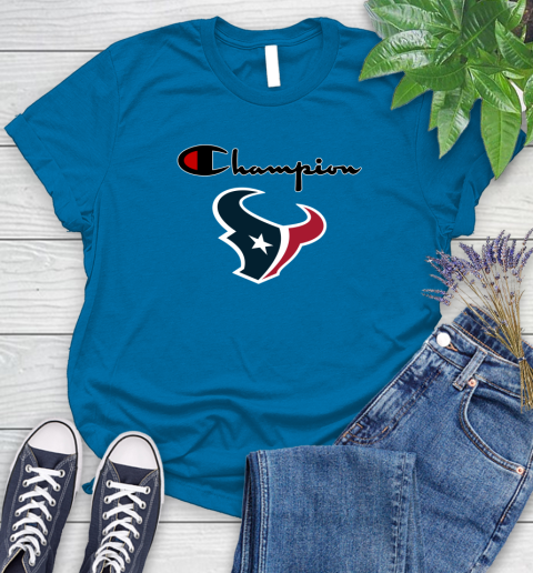 NFL Football Houston Texans Champion Shirt Women's T-Shirt 5