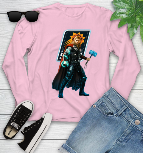 NBA Thor Avengers Endgame Basketball Phoenix Suns Youth Long Sleeve 10