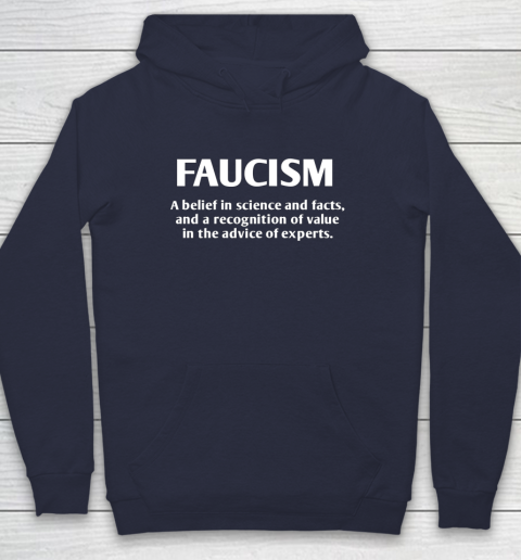 FAUCISM A belief in science and facts Hoodie - Image 3