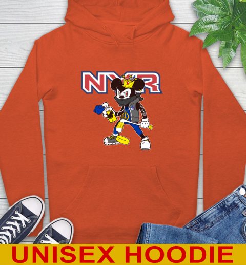 New York Rangers NHL Hockey Mickey Peace Sign Sports Hoodie 5