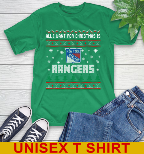 New York Rangers NHL Hockey All I Want For Christmas Is My Team Sports 7