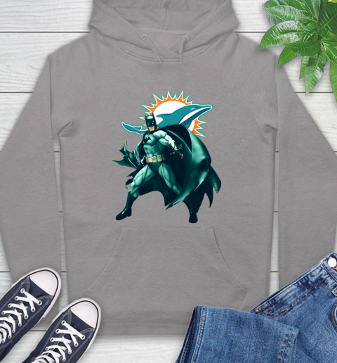 NFL Batman Football Sports Miami Dolphins Hoodie 6