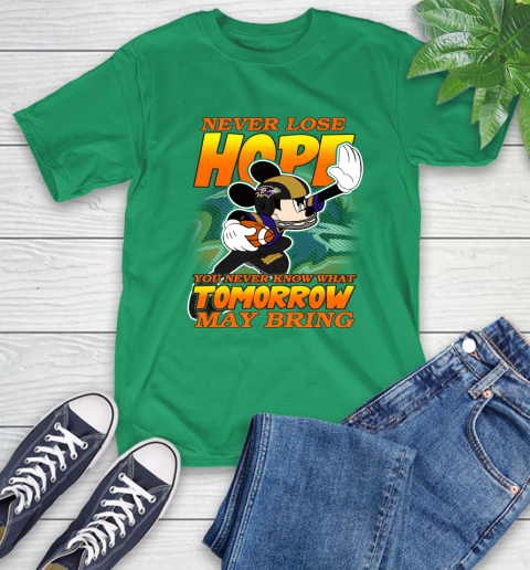 Buffalo Bills NFL Football Mickey Disney Never Lose Hope (2) T-Shirt 7