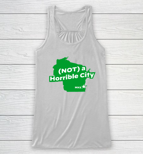 Joe Biden Not A Horrible City Milwaukee Anti Donald Trump Racerback Tank