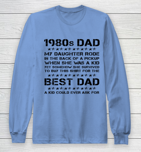 Funny Girl Dad 1980s Dad And Daughter Father's Day T-Shirt