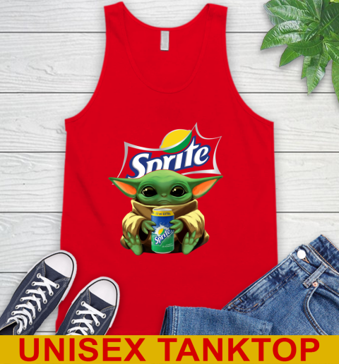 Star Wars Baby Yoda Hugs Sprite Soft Drink Shirt 75
