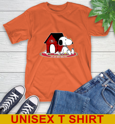 NFL Football San Francisco 49ers Snoopy The Peanuts Movie Shirt T-Shirt 5