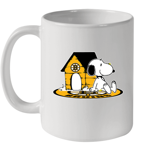 NHL Hockey Boston Bruins Snoopy The Peanuts Movie Shirt Ceramic Mug 11oz