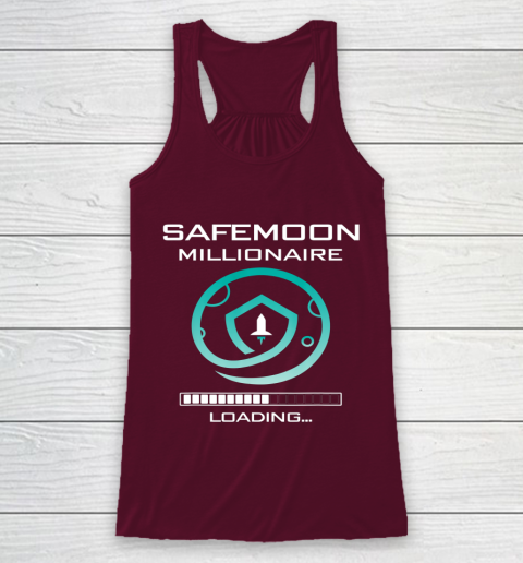 Funny Safemoon Millionaire Crypto Racerback Tank 2