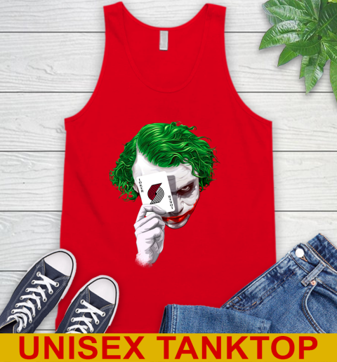 Portland Trail Blazers NBA Basketball Joker Card Shirt Tank Top 5
