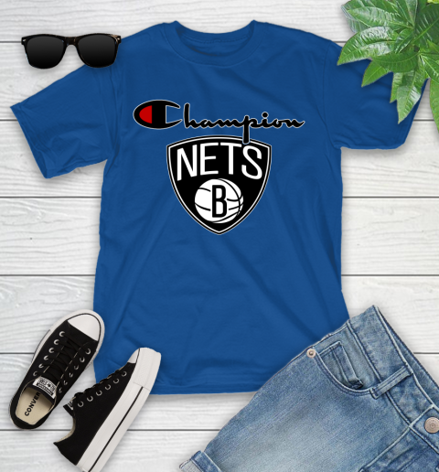 NBA Basketball Brooklyn Nets Champion Shirt Youth T-Shirt 6