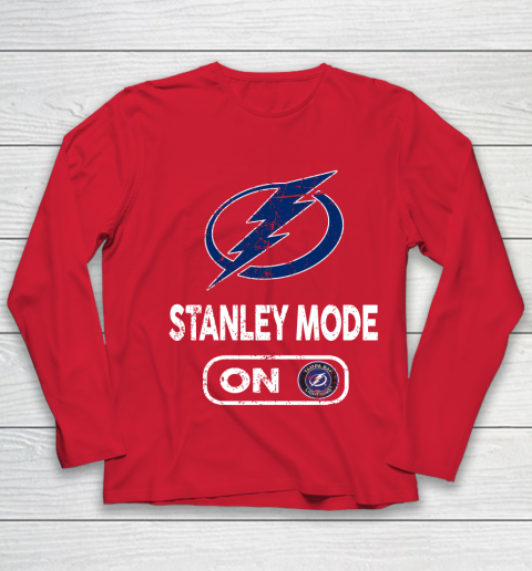 Tampa Bay Lightning Stanley Mode On Youth Long Sleeve 8